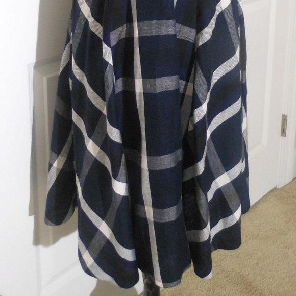 ANTHROPOLOGIE Plaid Halter Dress 10/12 Eva Franco - Picture 3 of 7